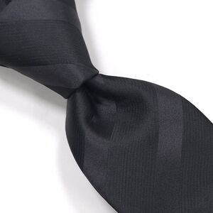 ALFANI Men's Necktie, Color Black, Striped Pattern, MSRP $55, NWT